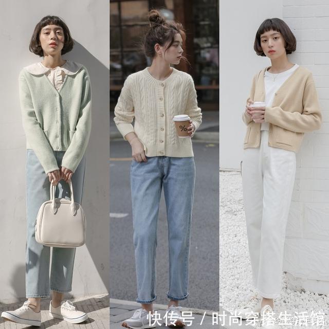技巧|正是穿“针织开衫”的时候,掌握这些穿搭技巧,轻松玩转多种风格