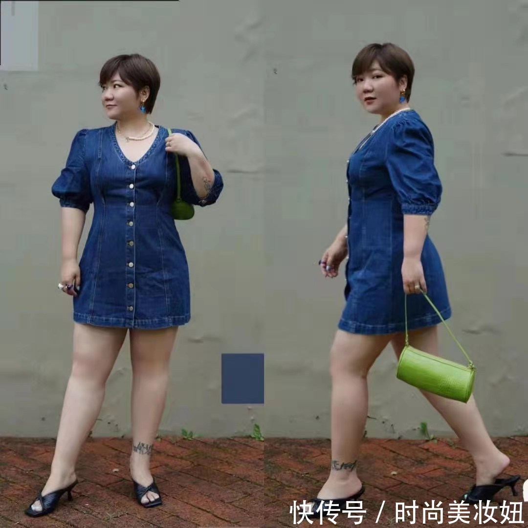 体重|时髦与体重无关,"150斤"博主靠穿搭重新定义胖子,太洋气了