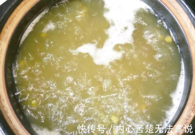 绿豆汤|绿豆汤快速煮开花有技巧，不用浸泡，只需多加一步，10分钟就开花