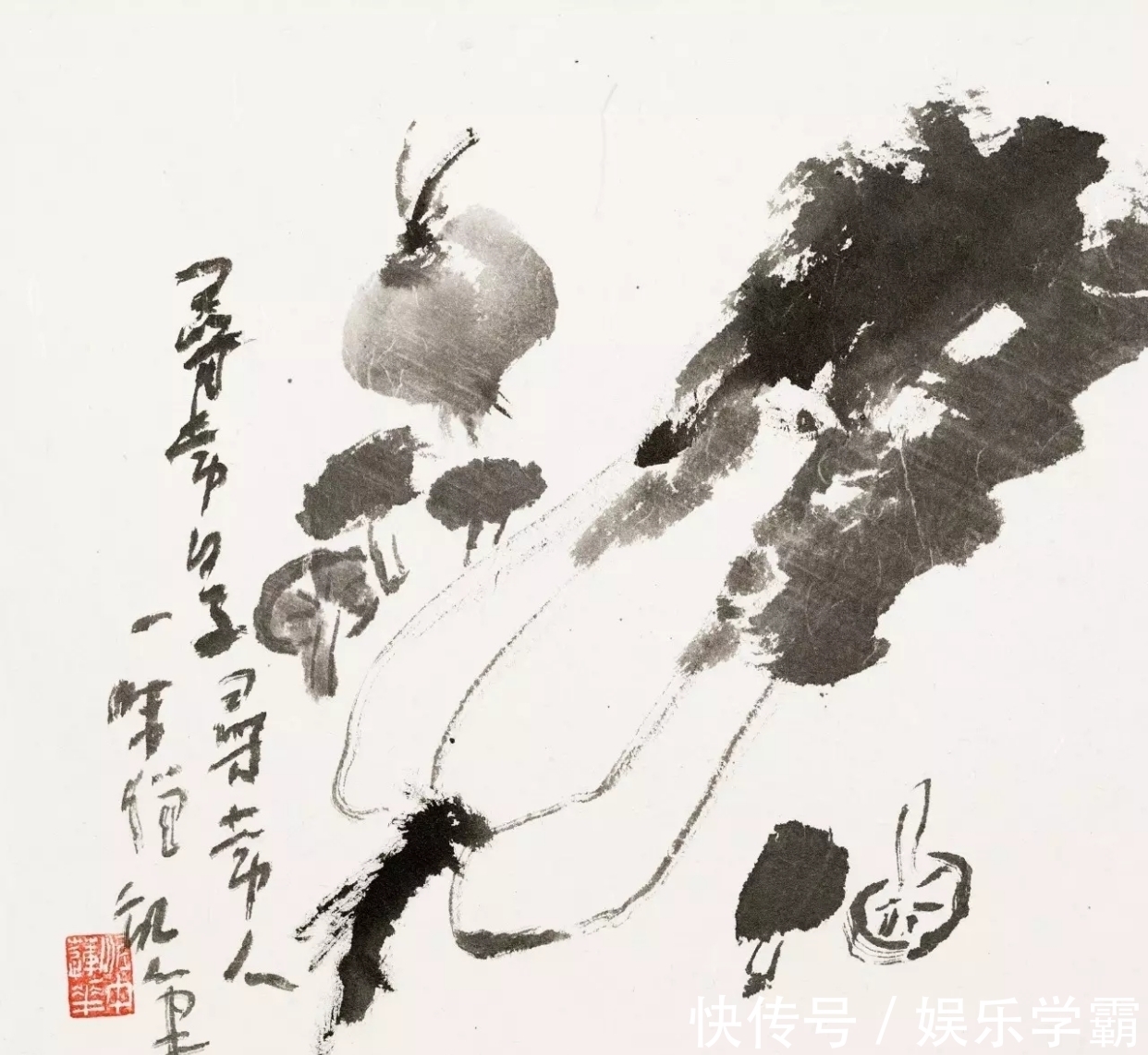 写意花鸟画!有禅意的中国画|一味僧写意花鸟画