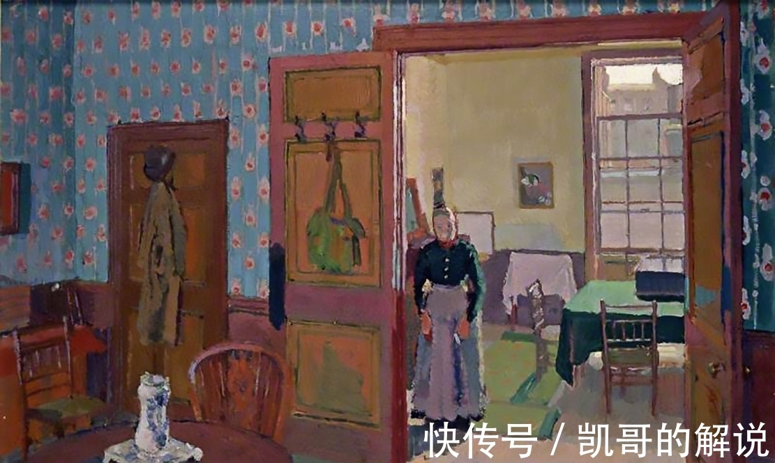 现实主义|你知道卡姆登镇集团这个画派吗?他是创始人之一,画风大胆艳丽