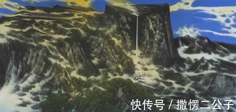 山水画@幽深凝重|孙宏涛彩墨山水画