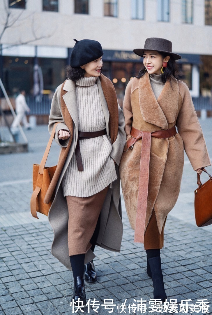 搭配 中年女人时髦过冬,该穿大衣还是羽绒服看看三木妈妈会有个答案