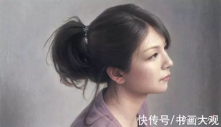 画家@日本现代女性肖像绘画——新生代具象画家塩谷亮人物油画作品欣赏