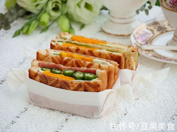芝士片|热压三明治