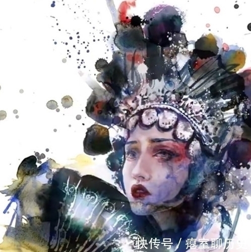 泼墨@美术生在纸上泼墨,开始:以为在乱画,结果:我是哪一步跟不上的?