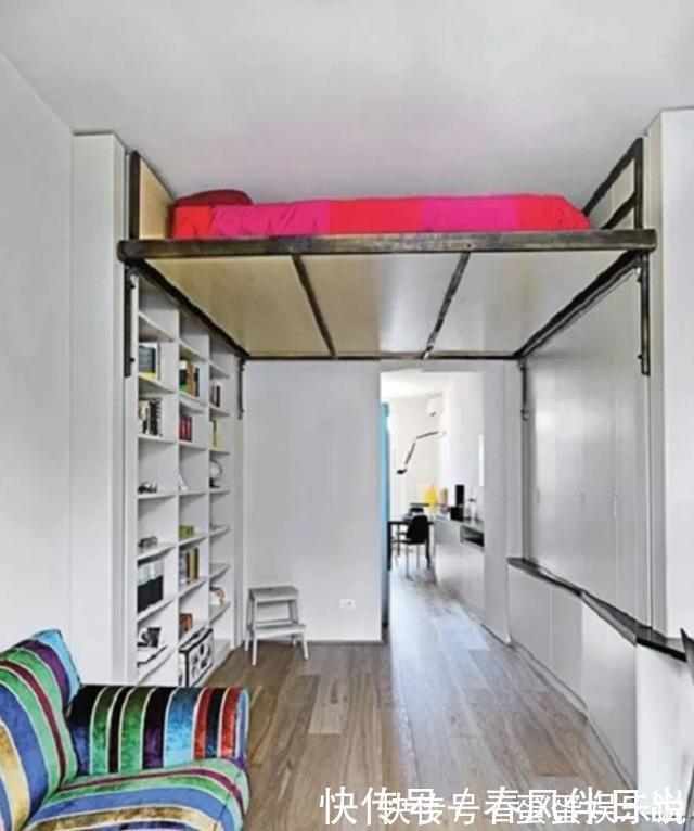 小户型|上下床已经被淘汰了!这种床可以自由升降,卧室客厅都能同时拥有