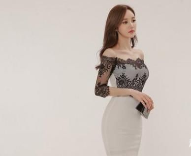 质地|美女穿搭：蕾丝和女人本就是天生的一对淋漓尽致的展现浪漫柔情