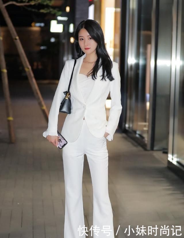 选择了一|街拍:这些日间上下班的西服套装, 兼顾了工作和生活, 清新又美观