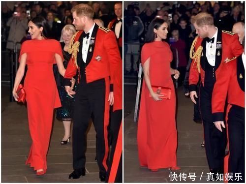 这还是一个人么梅根穿2年前的同款礼服，行为举止相差好多
