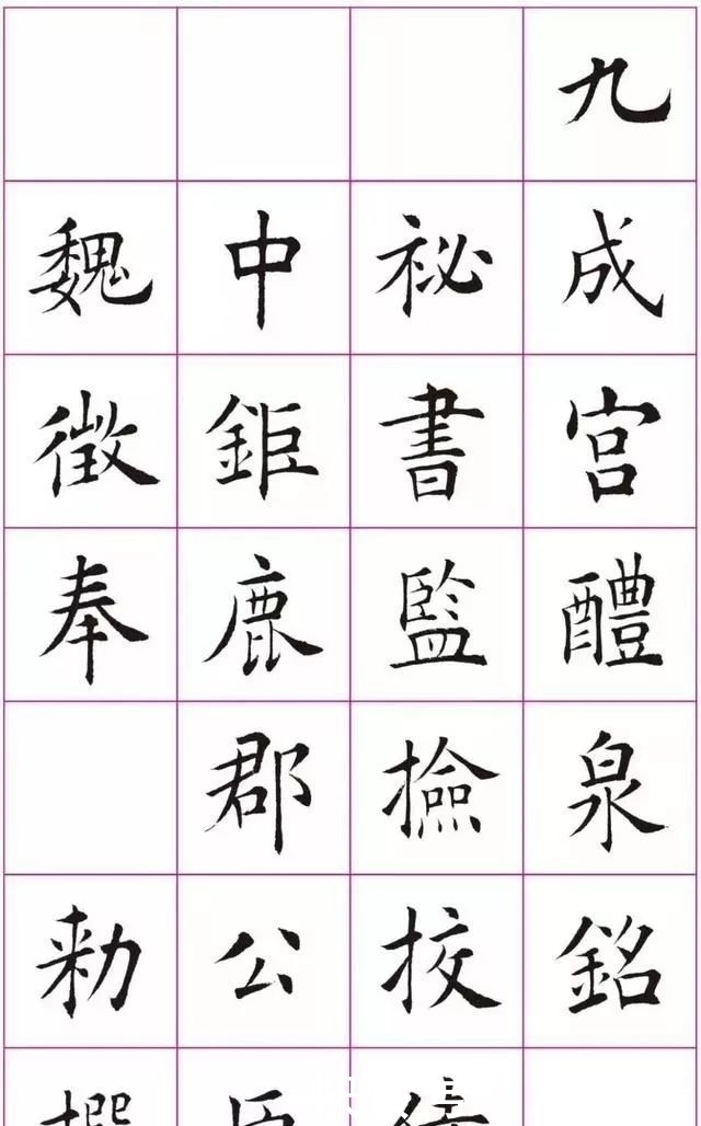 老师|田蕴章临的《九成宫醴泉铭》人书俱老！虽然不像，但很有味道