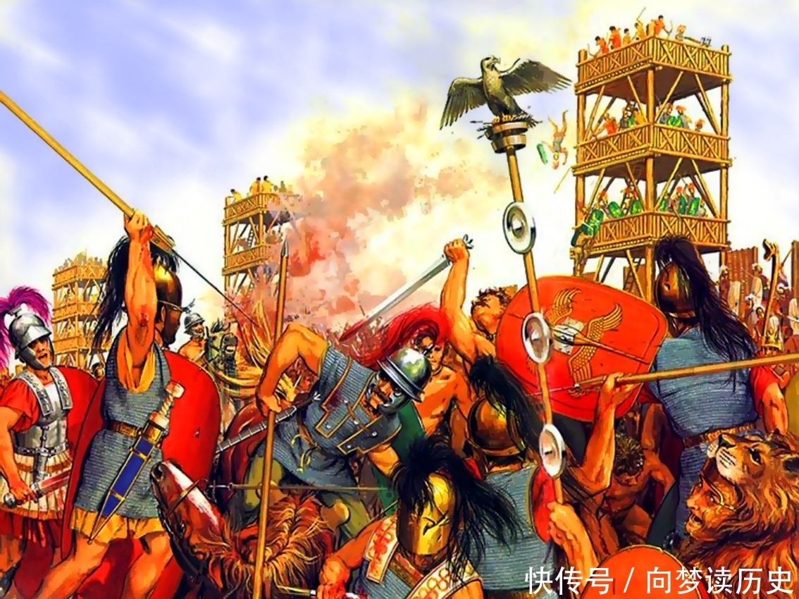 包围|踩碎高卢民族希望!双重包围下,5万罗马人如何击垮33万敌军?