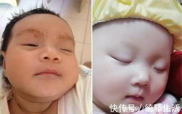 月孙子|奶奶给1个月孙子剃眉毛，1个月后全家慌了神，网友：迷信害人