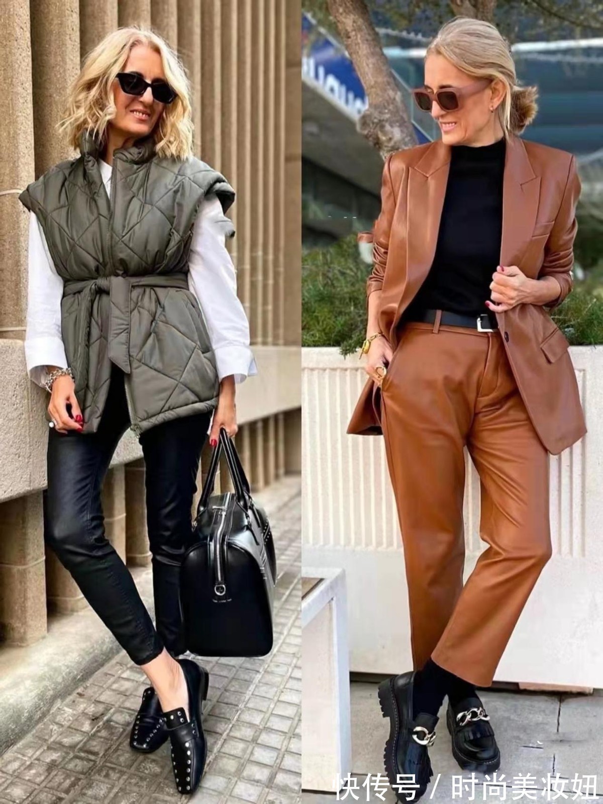 造型 她不年轻但穿得时髦洋气,活出了女人想要的样子,会穿太重要了