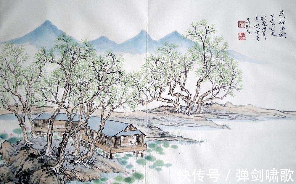 诗人@张祜、常建、王安石,三位唐宋诗人题壁诗,书写文人闲情逸趣