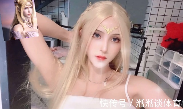 焰灵姬|现实版千仞雪终于来了,外貌神还原,可惜衣服有点少