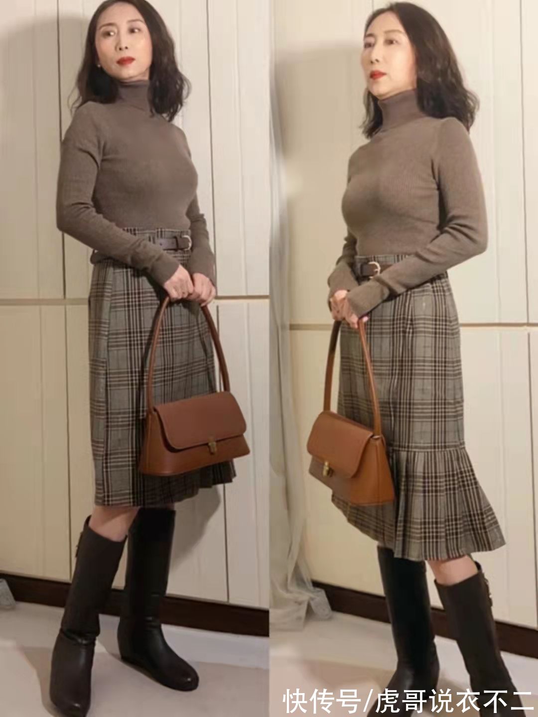 时髦|50岁时髦女人已经不穿“一身黑”，秋季试试这4种高级配色，好美