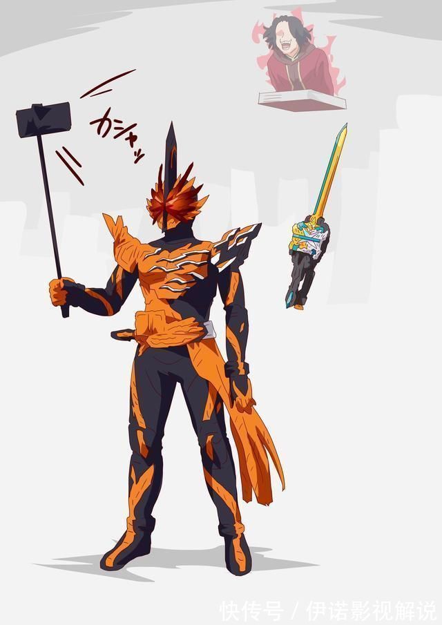 天灾|假面骑士圣刃:适应了现代生活的仁叔 可怜洗白不久就遭天灾背刺