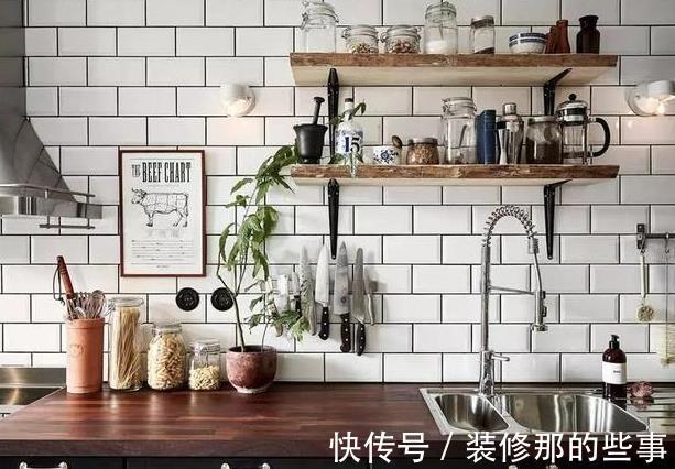 厨房|去表姐家蹭饭，打开厨房门看不到瓶瓶罐罐，布置的真先进，晒晒！