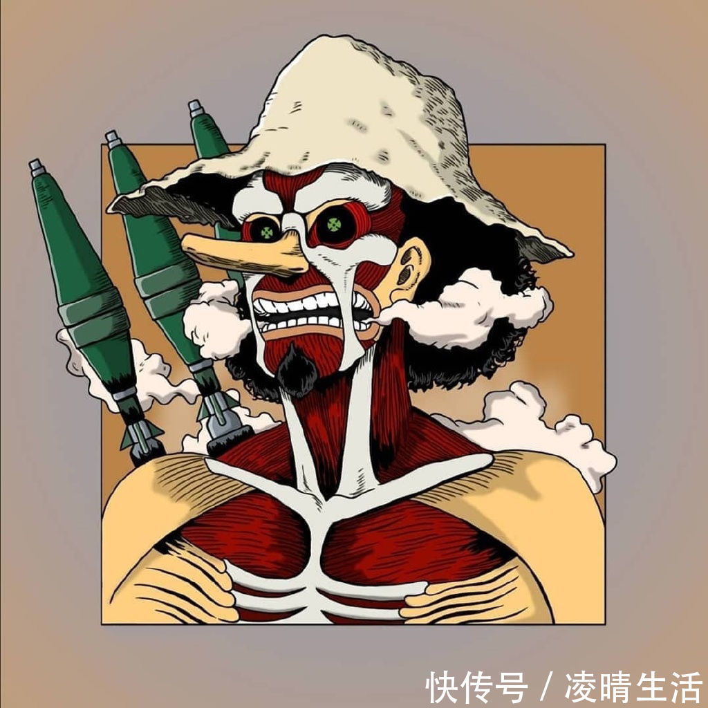 娜美|当草帽团集体巨人化,索隆叼着“水果刀”,娜美化身“雷电女王”