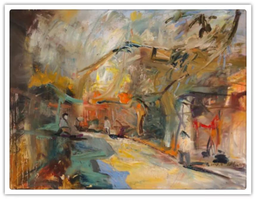 中国当代名家胡毅刚精品推荐!|艺术品牌| 布面油画