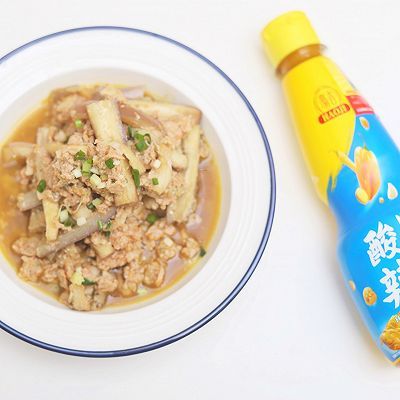 肉沫|酸辣肉沫茄子