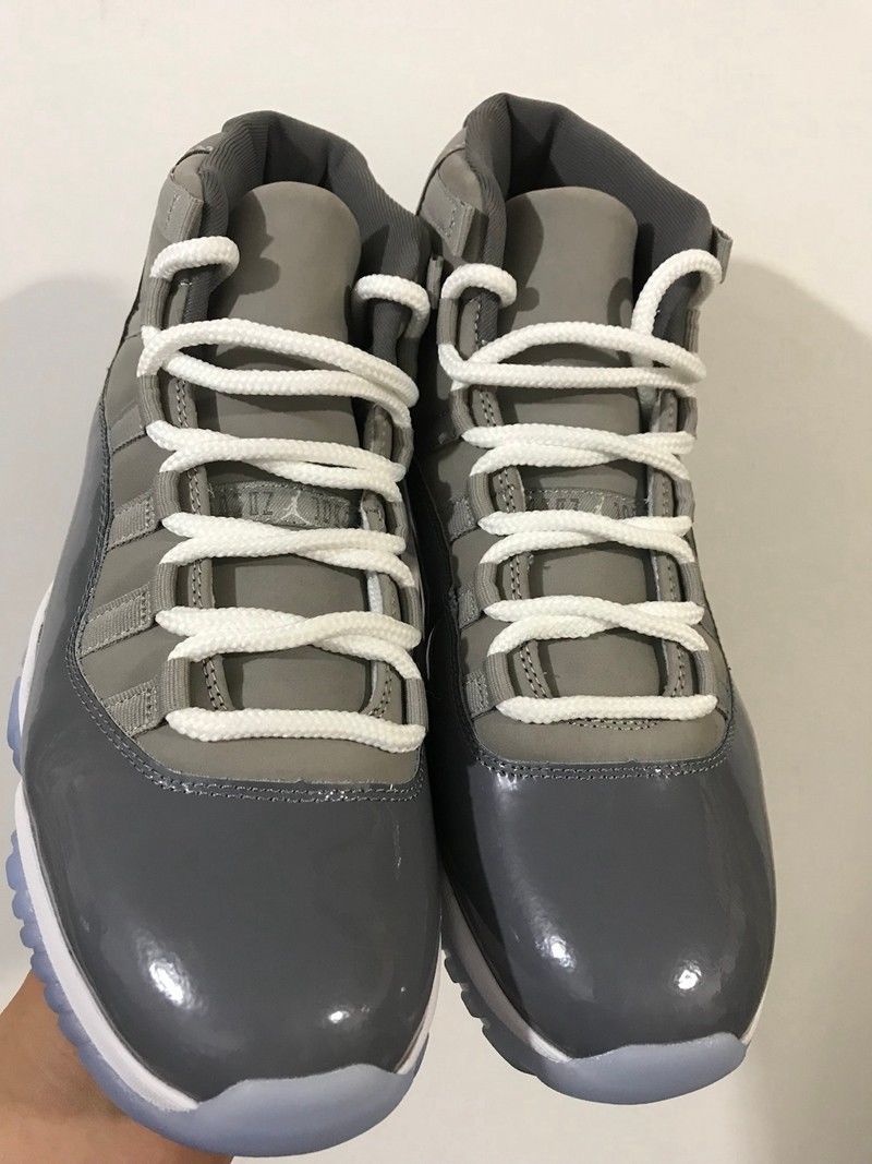 曝光|年底「大魔王」 Air Jordan 11 “Cool Grey” 实物图曝光