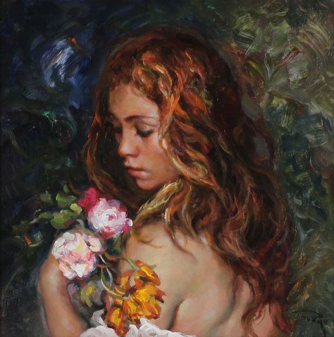 雷诺阿|独特的艺术天赋,他对色彩和纹理戏剧性的使用