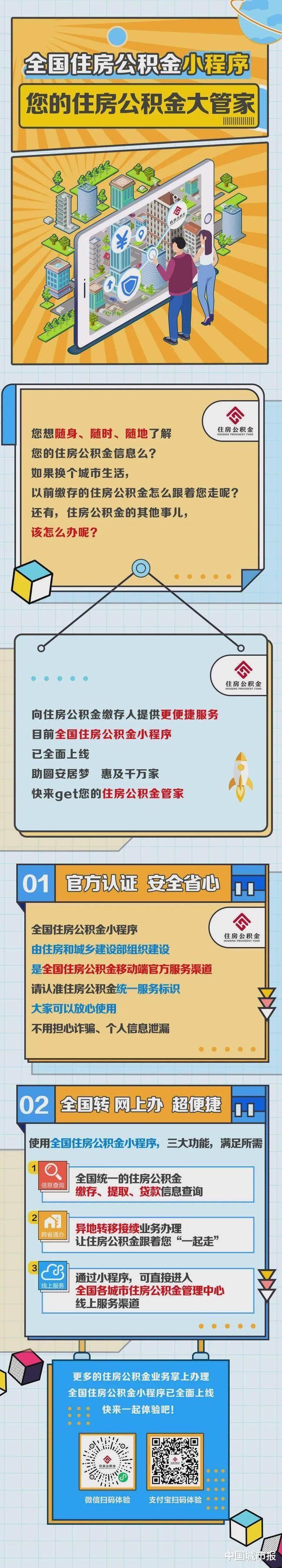 住房和城乡建设部|全国住房公积金小程序上线啦！异地“一键办”，再也不用去柜台了