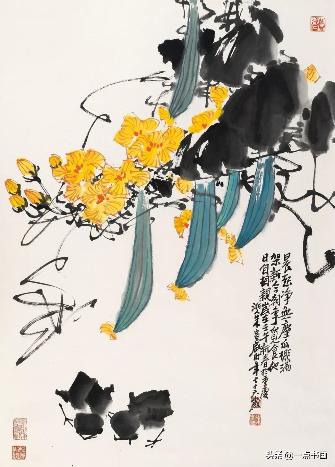 中国画|朱宣咸：善于用画笔与刻刀创作的诗人