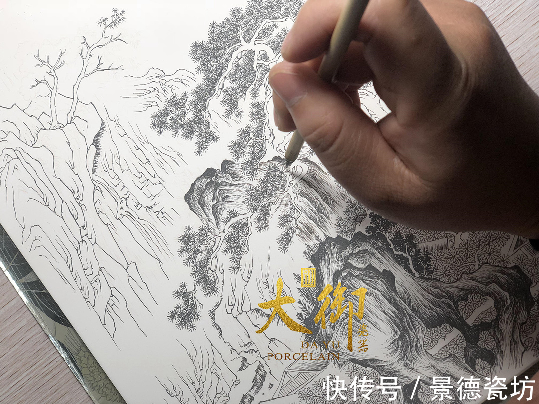 手工瓷#大御瓷器余浪——非遗传人承古艺,匠心守护手工瓷!