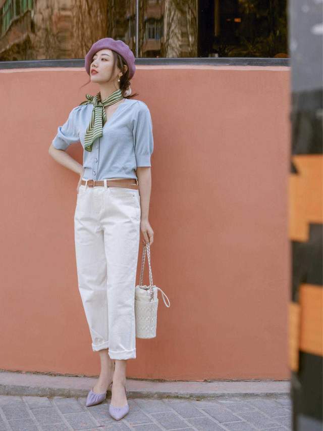 半身裙|秋季,针织衫怎么穿才高级?搭配半身裙或牛仔裤优雅洋气,超好看