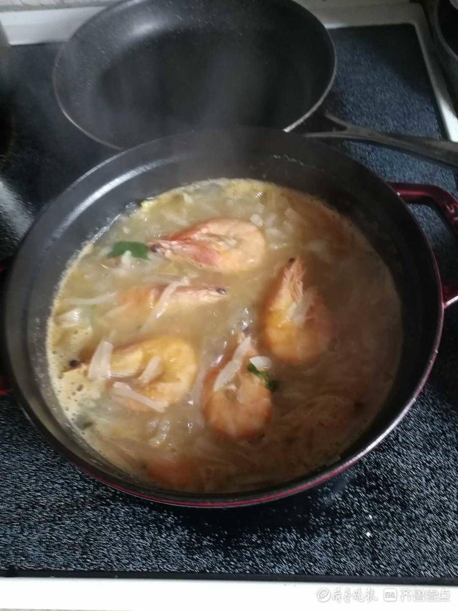 壹粉食堂|鲜香又开胃！周末好时光来份萝卜丝鲜虾汤吧，超可口