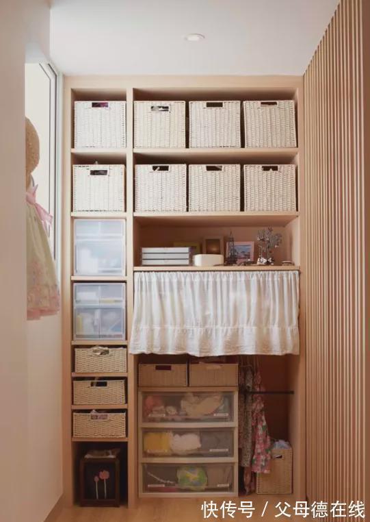 收纳|这位太太带俩娃,140㎡的家理性收纳圈粉无数,入住2年依旧如新
