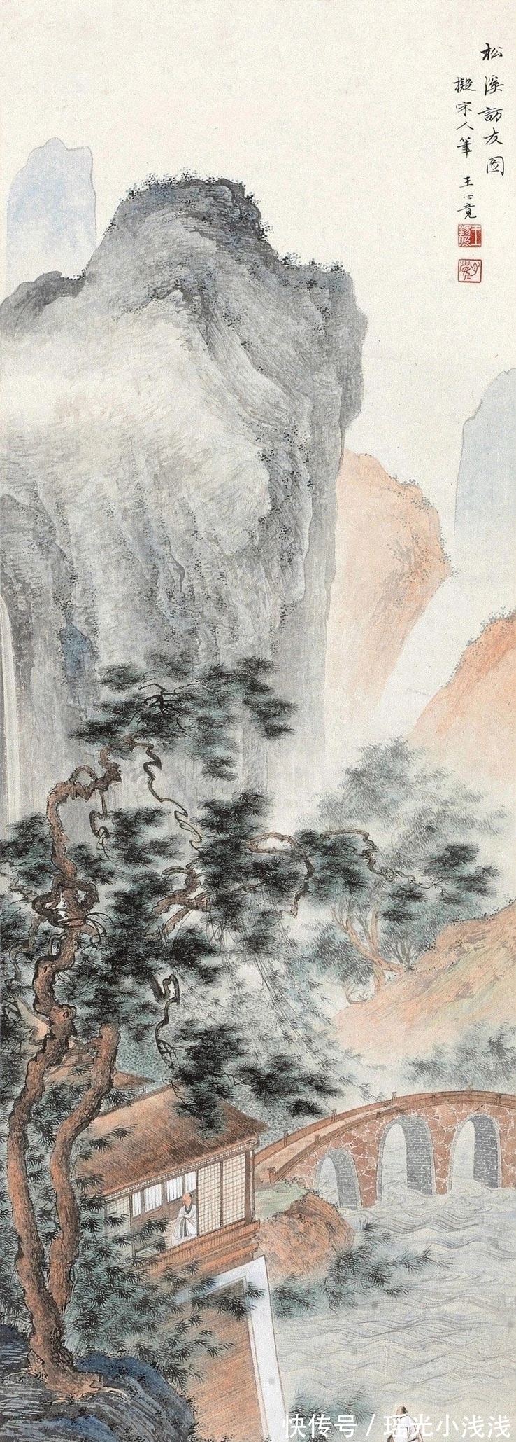 山水画家@天妒英才!一位在世45年的著名山水画家