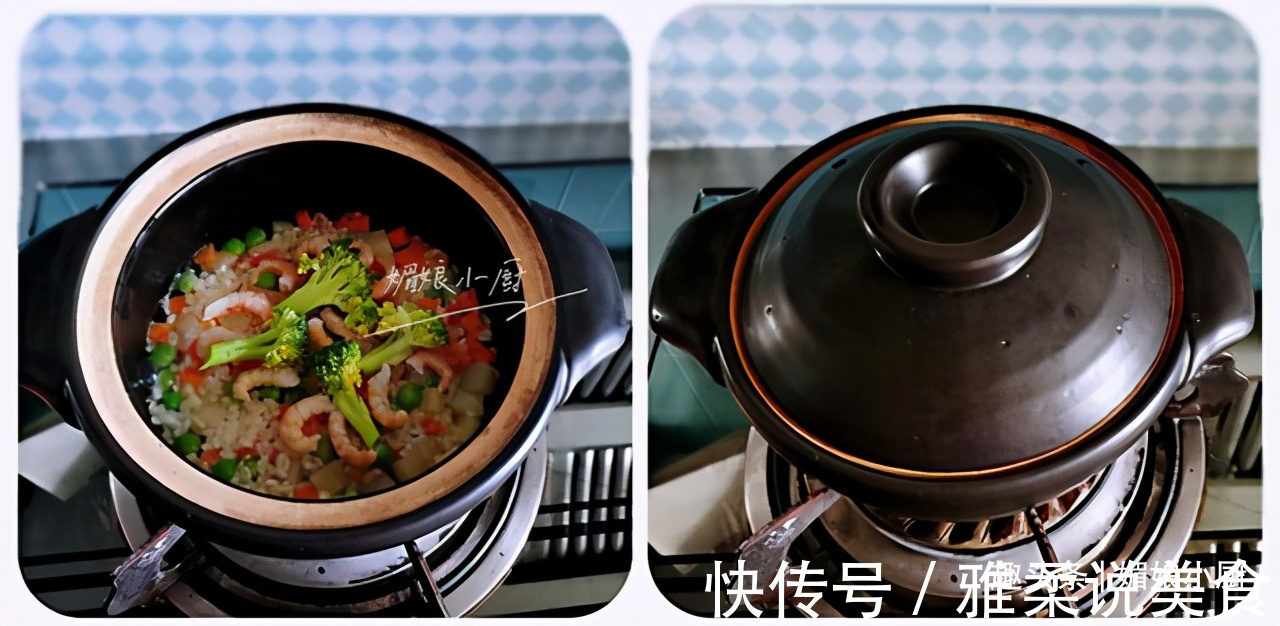 50岁阿姨的一人晚餐，简单一碗饭色香味营养俱全，网友说真会做