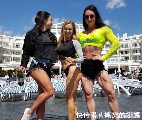 vik职业的健美姑娘,体重69公斤,完美的肌肉质感,秒杀大部分男士