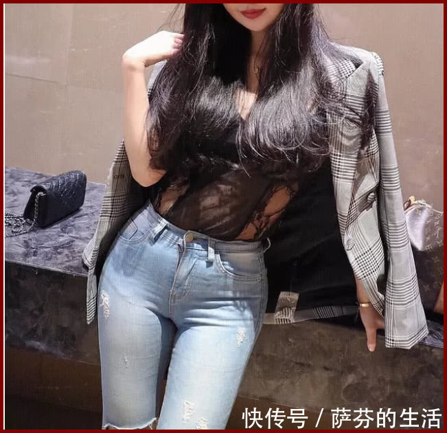 腿部 别具风情的牛仔裤,就算“烂大街”也搭出迷人形象,拉长腿部线条