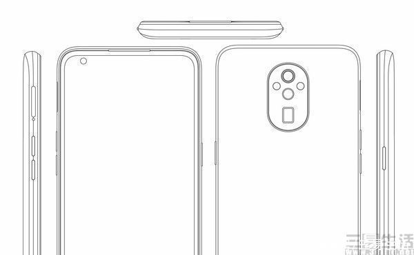 潜望|realme新机外观专利曝光，或配备潜望式变焦镜头