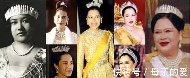 普密蓬!诗丽吉戴两顶头饰都很壕气了,不曾想她手上还有四个镯子,好震撼