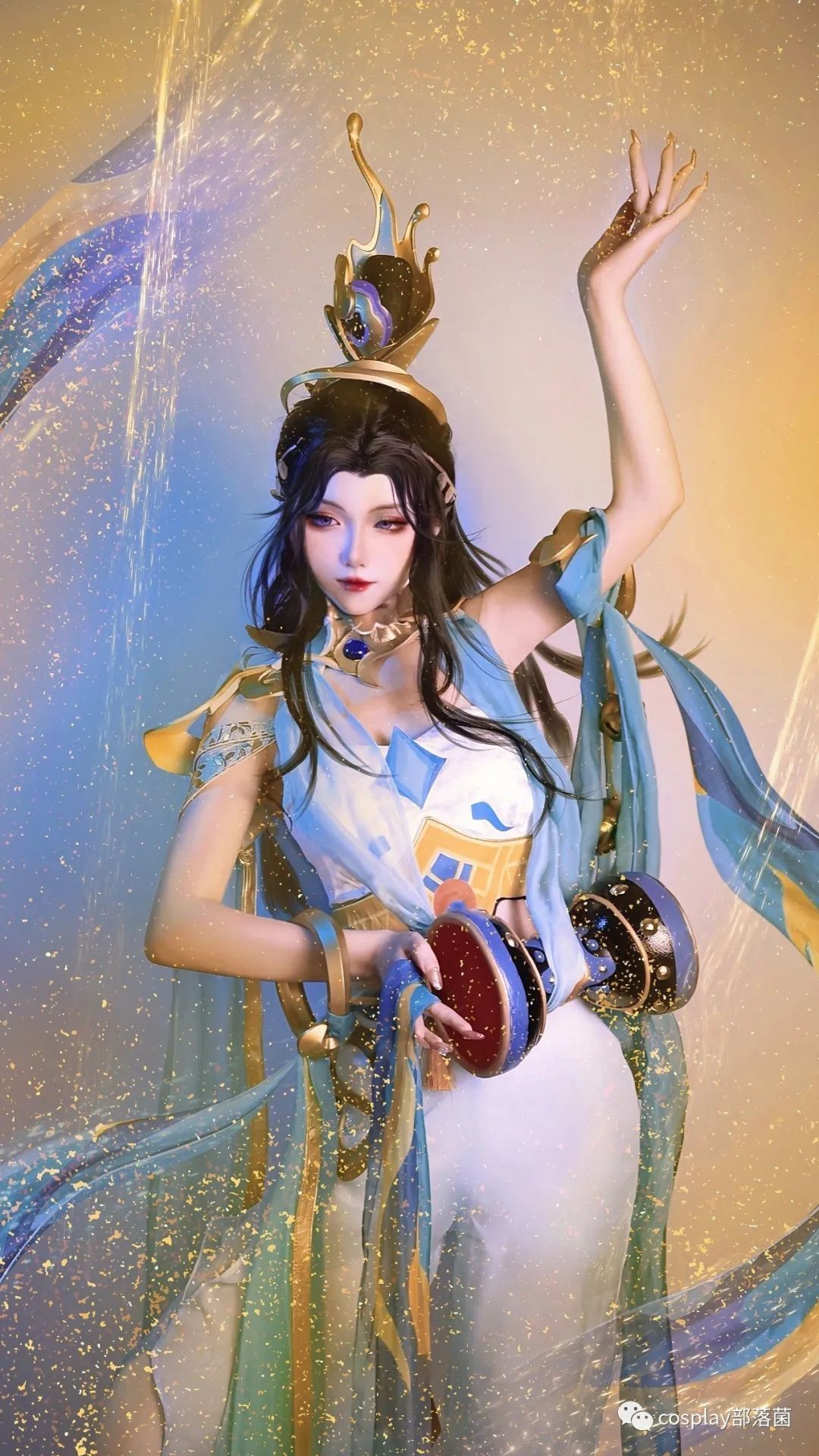 胡旋|cos：王者荣耀貂蝉遇见胡旋cos正片@小白