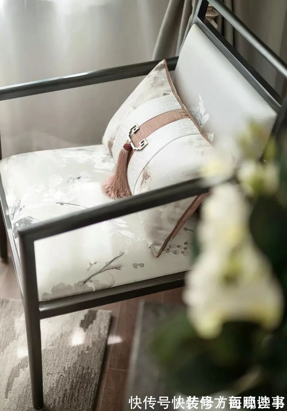 装修设计|150平新中式装修设计,一进玄关就被迷住了,清雅客餐厅,更是惊艳!