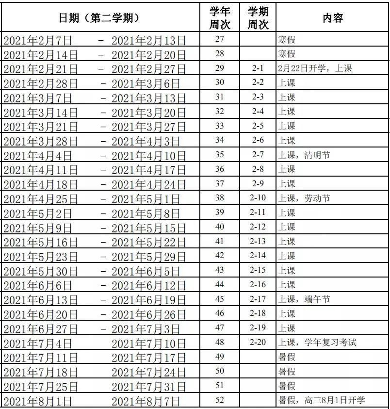 高中|@斗门师生家长 寒假安排来了！小学放29天、高中22天！