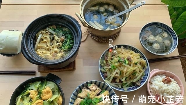 80后职场妈妈晒一周晚餐获赞，网友：生活很美好，满满的动力