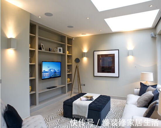 效果图|简欧电视背景墙装修效果图 让你家客厅美到爆