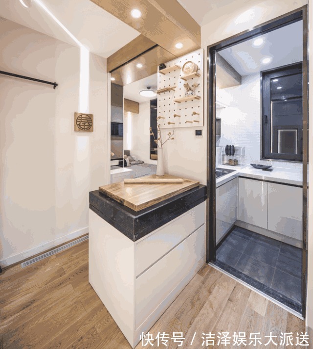 设计|34平住下一家5口不拥挤,一进门把人迷住,卧室设计超级棒!