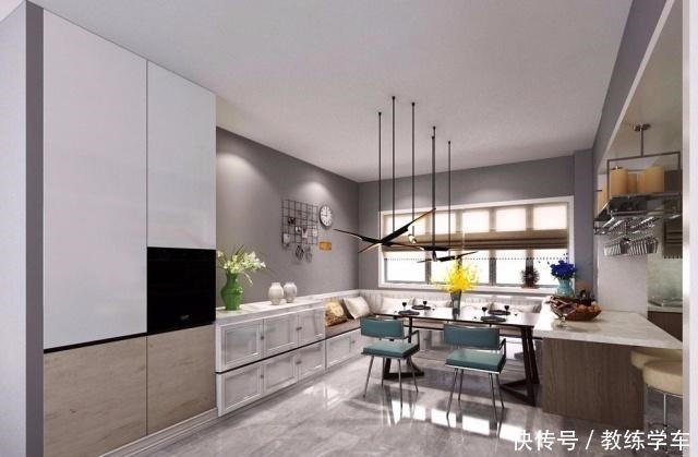 餐桌|有钱人装修餐厅就是好看,等我有了钱也这样装,不仅实用还漂亮!