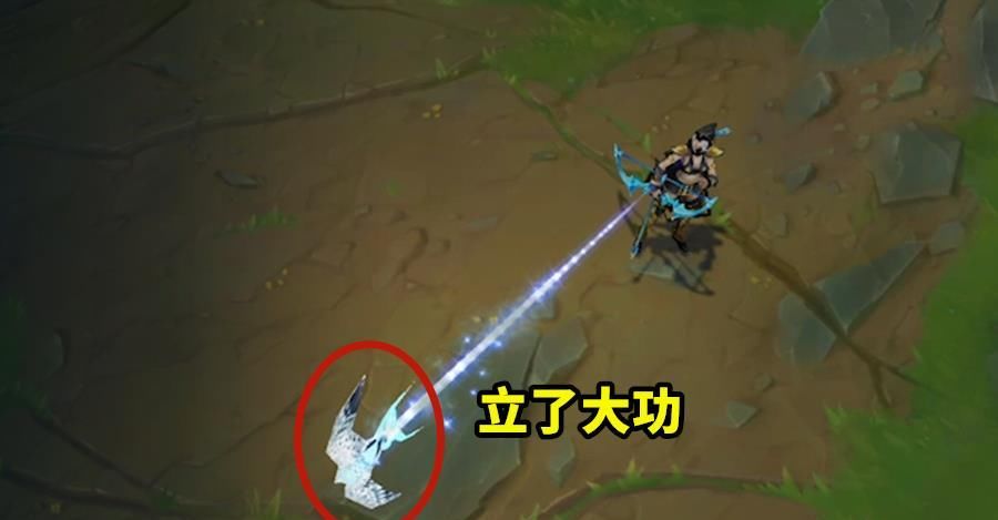 猴子|LOL：今天玩剑魔1级点了W技能，到线上对面猴子对我放个假猴……