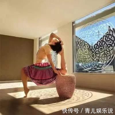 气质|杨昆瑜伽·后弯练得好，一定人美气质好