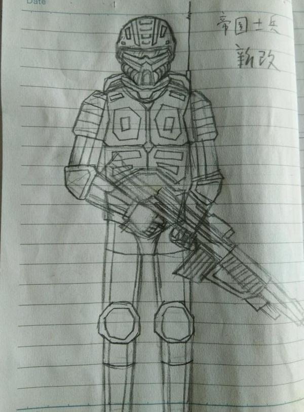 暗讽|明日之后：玩家画游戏角色素描，暗讽小学生，画画技术有待提高